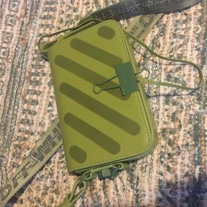 OFF-WHITE binder clip mini bag
